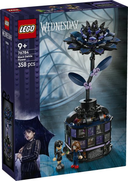 Lego 76784 Wednesday Black Dahlia Flower - CONSTRUCTION - LEGO/KNEX ETC - Beattys of Loughrea