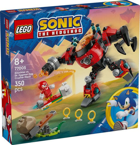 Lego 77005 Knuckles vs. Dr. Eggman Eggman Egg Crusher Mech - CONSTRUCTION - LEGO/KNEX ETC - Beattys of Loughrea