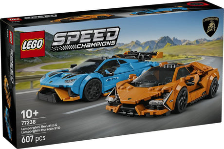 Lego 77238 Lamborghini Revuelto & Huracán STO - CONSTRUCTION - LEGO/KNEX ETC - Beattys of Loughrea