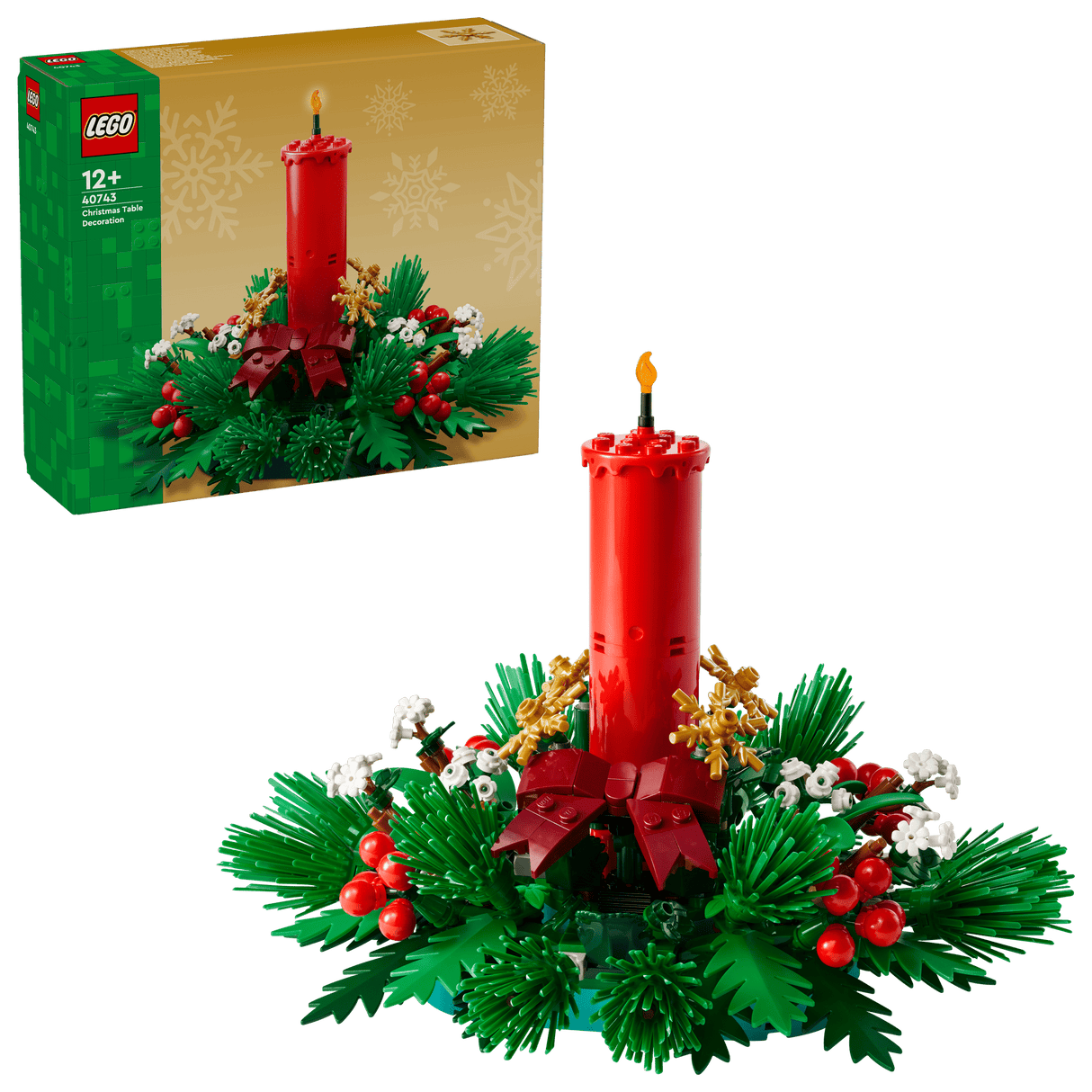 Lego 40743 Christmas Table Decoration - CONSTRUCTION - LEGO/KNEX ETC - Beattys of Loughrea