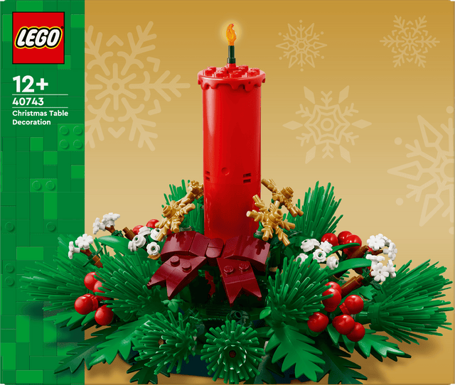 Lego 40743 Christmas Table Decoration - CONSTRUCTION - LEGO/KNEX ETC - Beattys of Loughrea