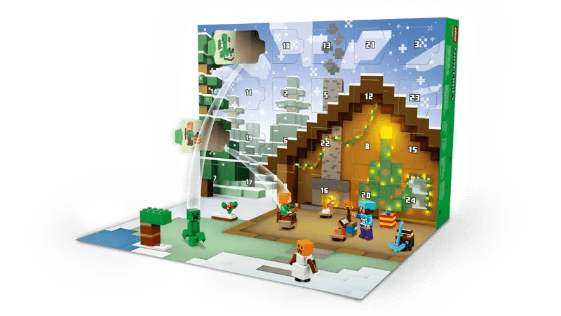 Lego Minecraft Advent Calendar 2025 - CONSTRUCTION - LEGO/KNEX ETC - Beattys of Loughrea