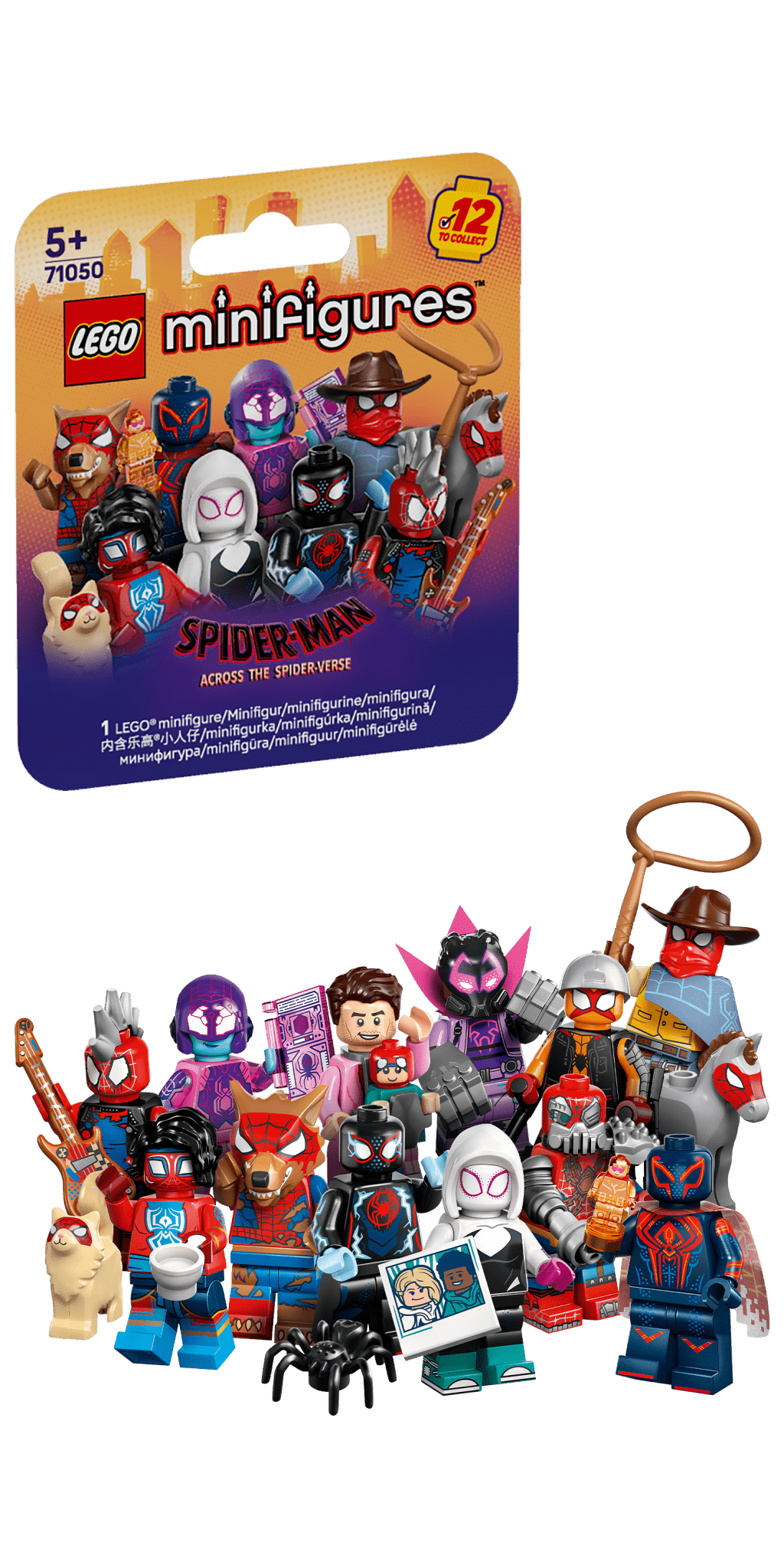 Lego 71050 Minifigures Spider - Man: Across the Spider - Verse - CONSTRUCTION - LEGO/KNEX ETC - Beattys of Loughrea