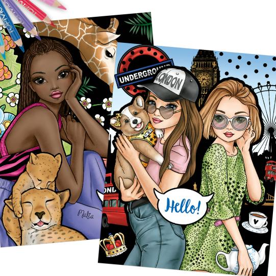 Topmodel Colour & Design Book - BOOKS - Beattys of Loughrea