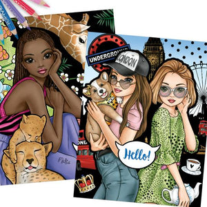 Topmodel Colour & Design Book - BOOKS - Beattys of Loughrea