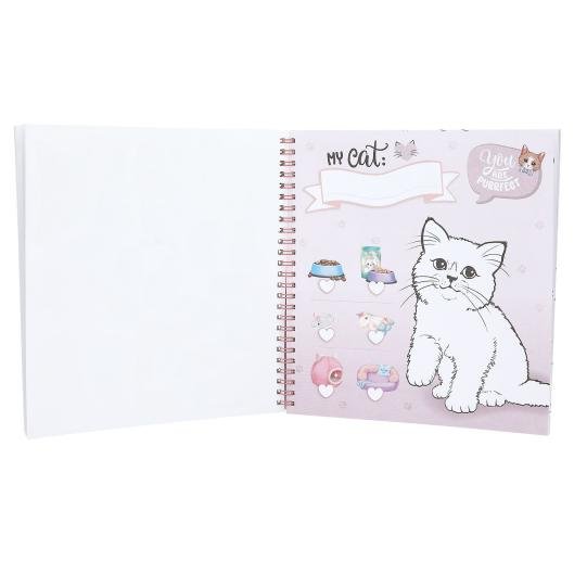 Create Your Topmodel Kitty Colouring Book - BOOKS - Beattys of Loughrea