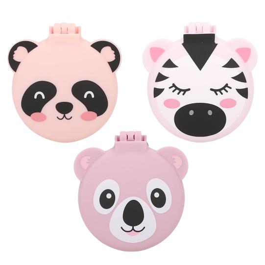 Topmodel Folding Hairbrush With Mirror - JEWELLERY / HAIR ACCS - Beattys of Loughrea