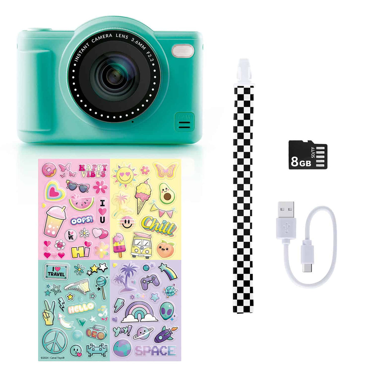 Photo Creator Pop Colour Camera Green - ART & CRAFT/MAGIC/AIRFIX - Beattys of Loughrea