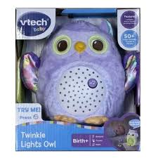 Vtech Twinkle Lights Owl Purple - VTECH/EDUCATIONAL - Beattys of Loughrea