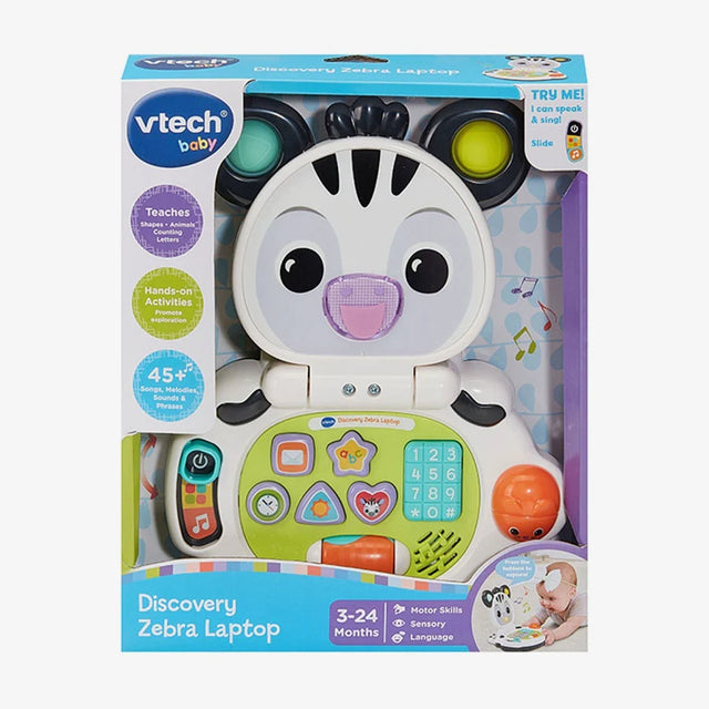 VTech Discovery Zebra Laptop