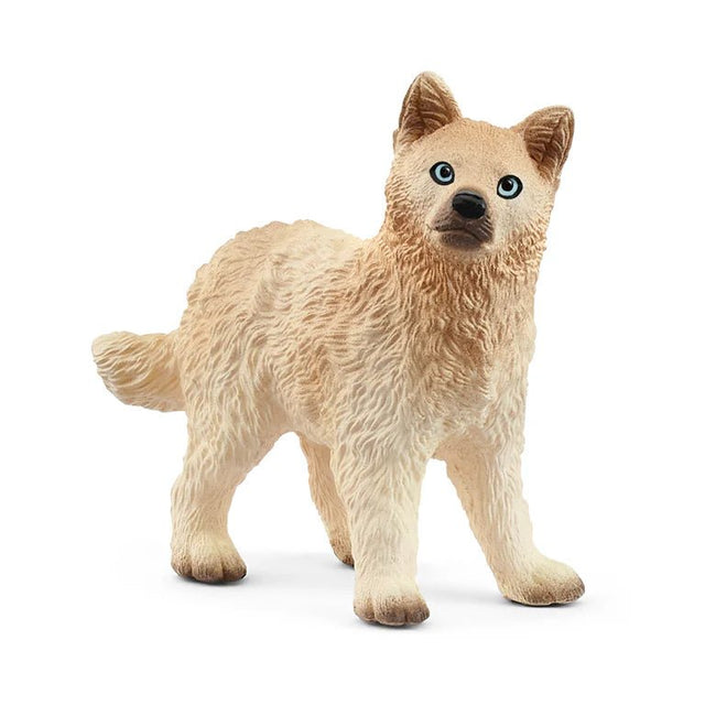 Schleich Arctic Wolf Cub - FARMS/TRACTORS/BUILDING - Beattys of Loughrea