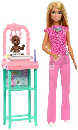 Barbie Nurturing Baby Doctor Playset - BARBIE - Beattys of Loughrea
