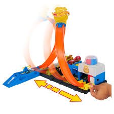 Hot Wheels City Super Police Station - CARS/GARAGE/TRAINS - Beattys of Loughrea