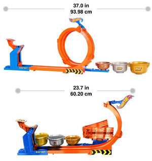 Hot Wheels Monster Trucks Loop & Flip Trophy Challenge - Bigfoot 50Th - CARS/GARAGE/TRAINS - Beattys of Loughrea