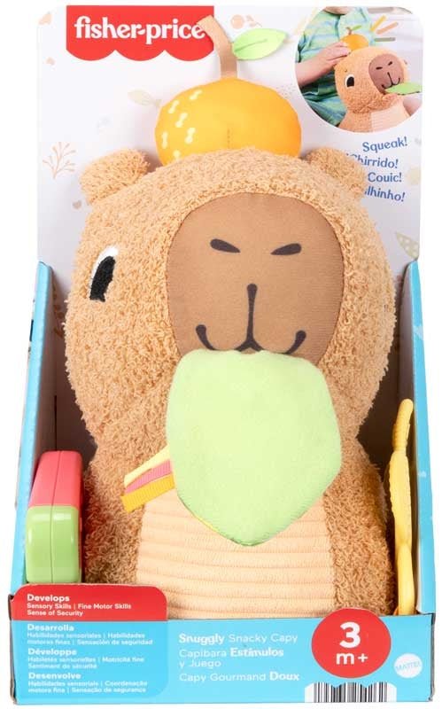 Sensimals Snuggly Snacky Capy - BABY TOYS - Beattys of Loughrea