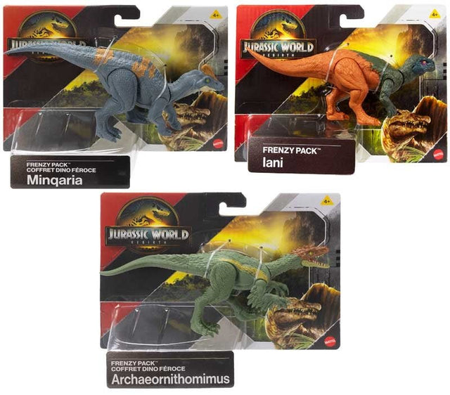 Jurassic World Frenzy Pack Assorted Styles - A/M, TRANSFORMERS - Beattys of Loughrea