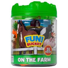 Farm Fun Bucket - FARMS/TRACTORS/BUILDING - Beattys of Loughrea