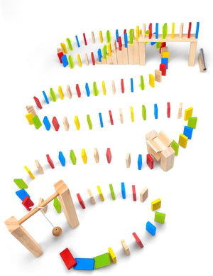 Wooden Domino Race - Beattys of Loughrea | www.beattys.ie