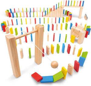Wooden Domino Race - Beattys of Loughrea | www.beattys.ie