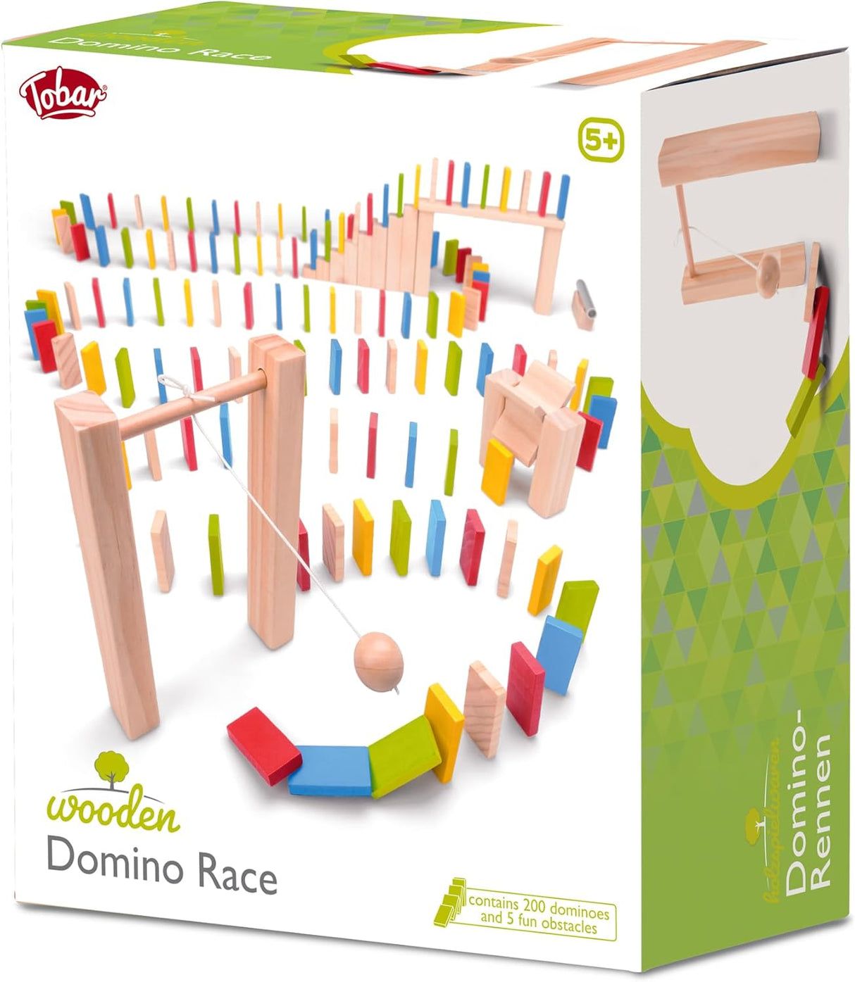 Wooden Domino Race - Beattys of Loughrea | www.beattys.ie
