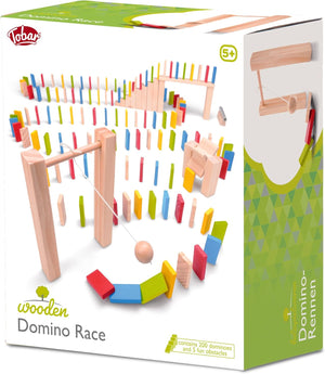 Wooden Domino Race - Beattys of Loughrea | www.beattys.ie