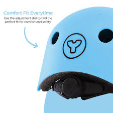 Yvolution Helmet Small - Blue - HELMETS/ SPARES/ ROAD SAFETY - Beattys of Loughrea