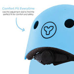 Yvolution Helmet Small - Blue - HELMETS/ SPARES/ ROAD SAFETY - Beattys of Loughrea