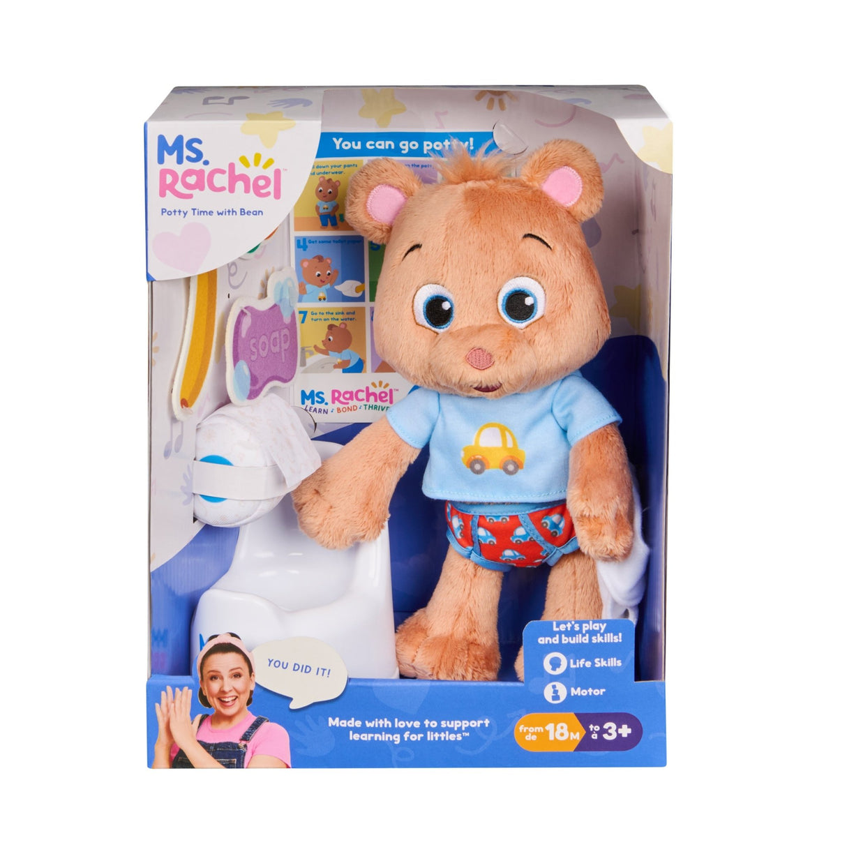 Miss Rachel Bean Potty Playset - BABY TOYS - Beattys of Loughrea