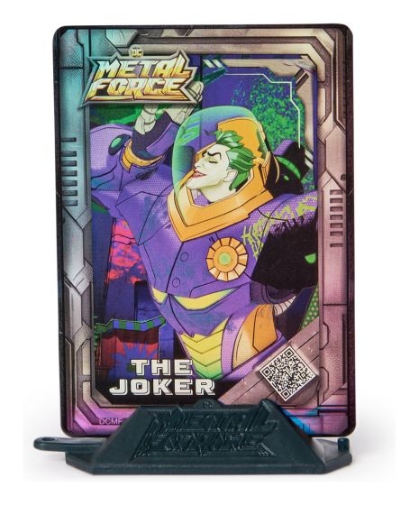 DC Metal Force 6In Armour Attached Joker - A/M, TRANSFORMERS - Beattys of Loughrea