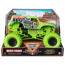 Monster Jam 1:24 Die Cast Grave Digger - CARS/GARAGE/TRAINS - Beattys of Loughrea