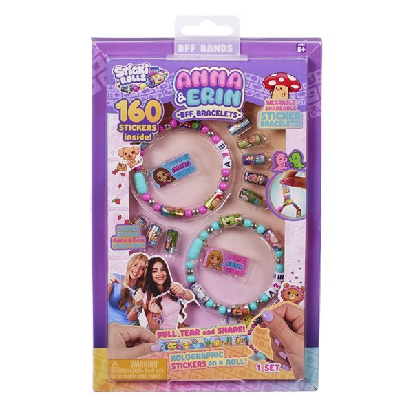 Sticki Rolls Anna & Erin BFF Pack - ART & CRAFT/MAGIC/AIRFIX - Beattys of Loughrea