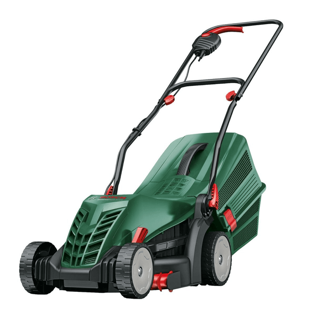 Bosch Universal Rotak 34 - 410 Electric Lawnmower 06008A6470 - LAWNMOWERS/ROLLERS - Beattys of Loughrea