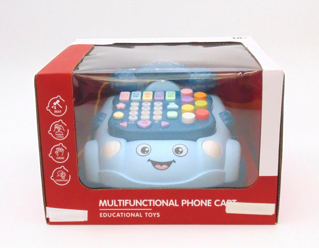 Happy Talk Activity Phone - Blue - BABY TOYS - Beattys of Loughrea