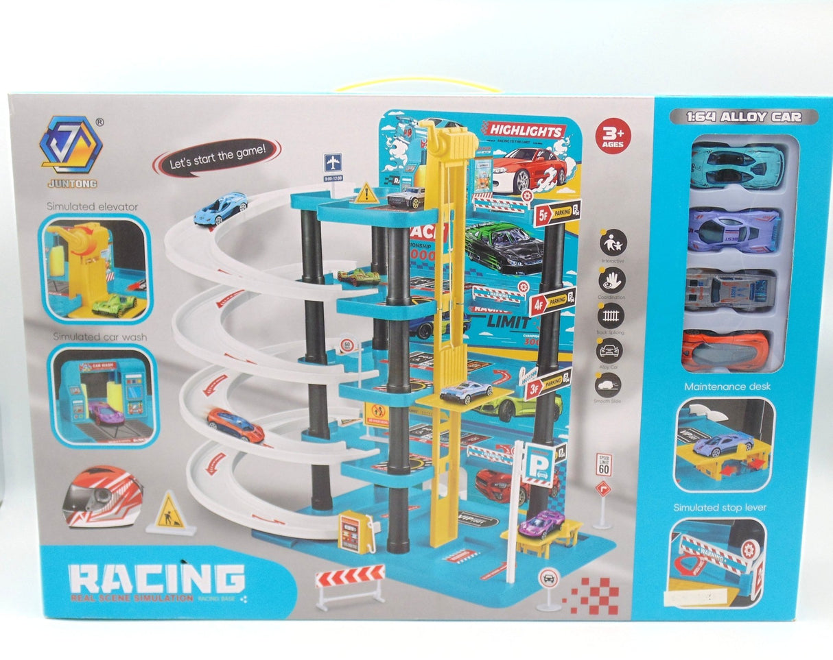 Tower Racing Set - CARS/GARAGE/TRAINS - Beattys of Loughrea
