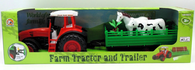 Tractor & Trailer With Animals - FARMS/TRACTORS/BUILDING - Beattys of Loughrea