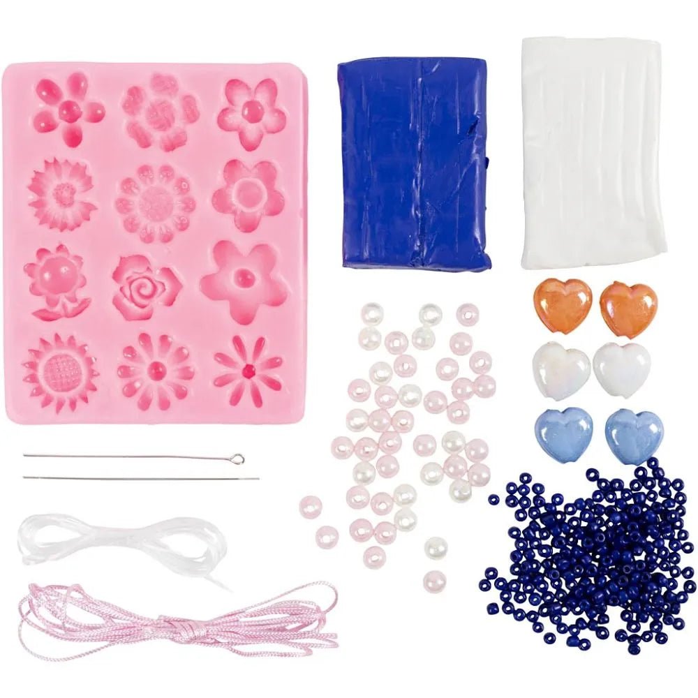 Mini Craft Kit Jewellery Flowers Assorted Styles - ART & CRAFT/MAGIC/AIRFIX - Beattys of Loughrea