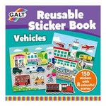 Reusable Sticker Book - Vehicles - BOOKS - Beattys of Loughrea