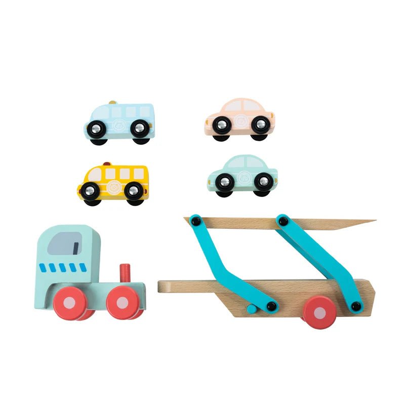Owl & Fox Car Transporter - BABY TOYS - Beattys of Loughrea