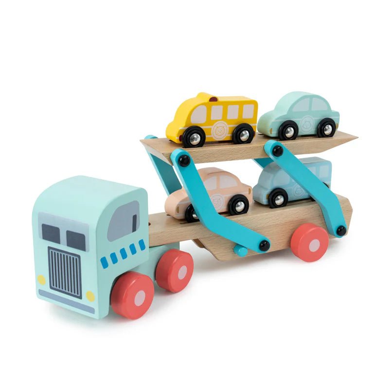 Owl & Fox Car Transporter - BABY TOYS - Beattys of Loughrea