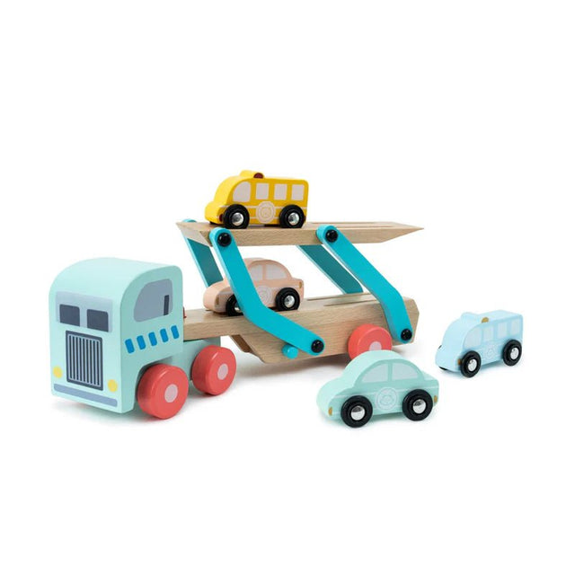 Owl & Fox Car Transporter - BABY TOYS - Beattys of Loughrea