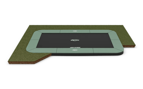 Berg Sports Ultim Champion Eco Flatground Trampoline 410 - SWINGS/SLIDE OUTDOOR GAMES - Beattys of Loughrea