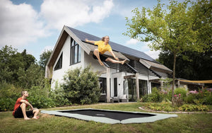 Berg Sports Ultim Champion Eco Flatground Trampoline 410 - SWINGS/SLIDE OUTDOOR GAMES - Beattys of Loughrea