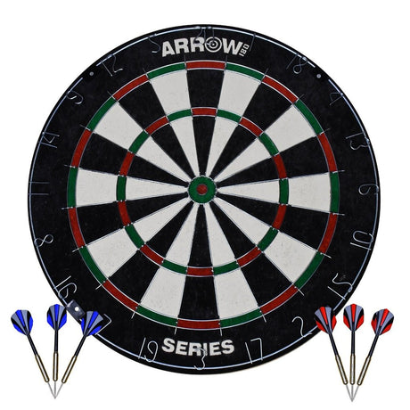 Arrow180 Bristle Dartboard Set - RAQUETS/BALLS/GOLF/DARTS - Beattys of Loughrea