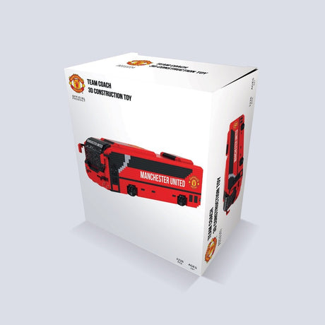 Team Merchandise 3D BRXLZ Team Coach - Man United - CONSTRUCTION - LEGO/KNEX ETC - Beattys of Loughrea