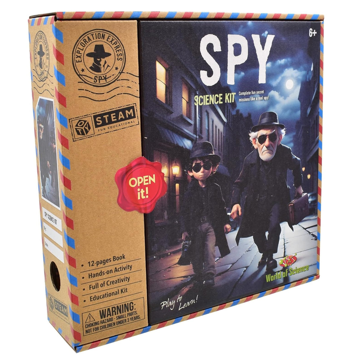 World of Science Spy Science Kit - ART & CRAFT 2 - Beattys of Loughrea