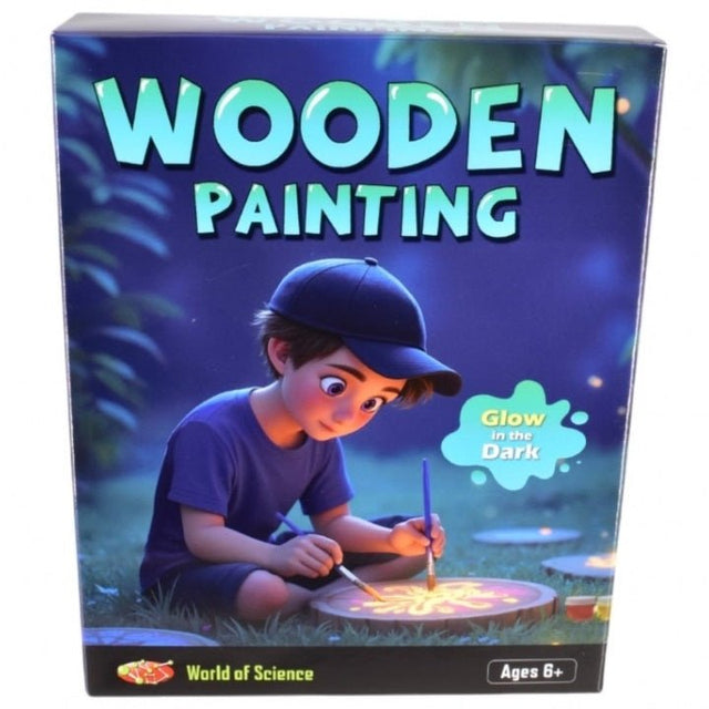 World of Science Glow In The Dark Wood Painting - ART & CRAFT/MAGIC/AIRFIX - Beattys of Loughrea