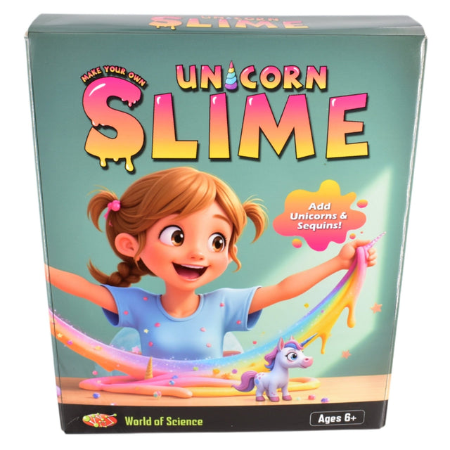 World of Science Make Your Own Unicorn Slime - ART & CRAFT/MAGIC/AIRFIX - Beattys of Loughrea