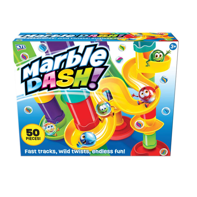 Large Marble Run Set (50pc) - BOARD GAMES / DVD GAMES - Beattys of Loughrea