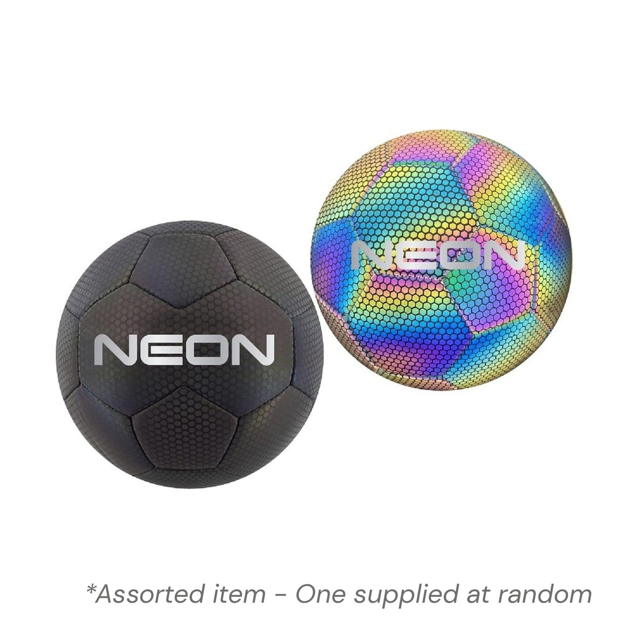 32 Panel Reflective Football Assorted - One Supplied* - FOOTBALL/NETS/ACCESSORIES - Beattys of Loughrea