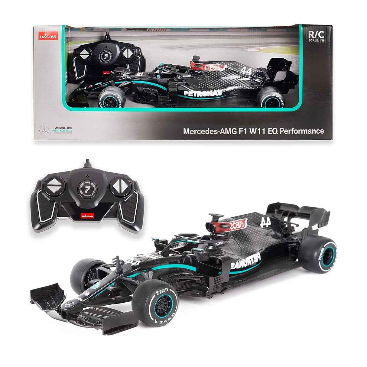Rastar 1:18sc R/C Mercedes Amg F1 Car - REMOTE CONTROL - Beattys of Loughrea